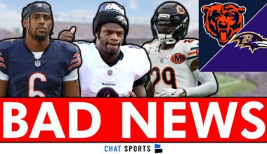 🚨Chicago Bears Just Got HORRIBLE NEWS Before Ravens Game🚨