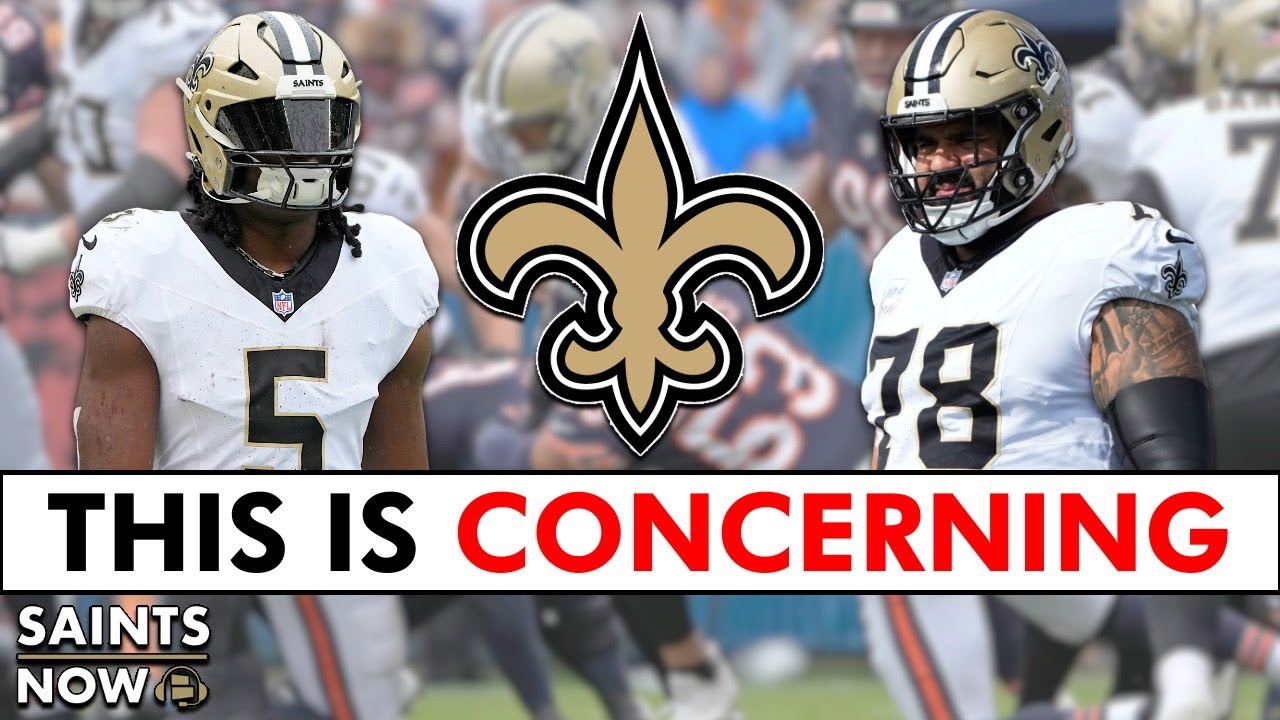 Saints Fans Get CONCERNING News After Loss To Chicago Bears!