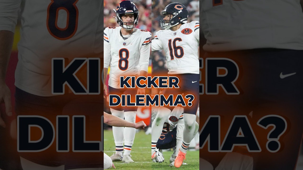 Should Cairo Santos Or Jake Moody Be The Bears Kicker? #shorts #bears #nfl