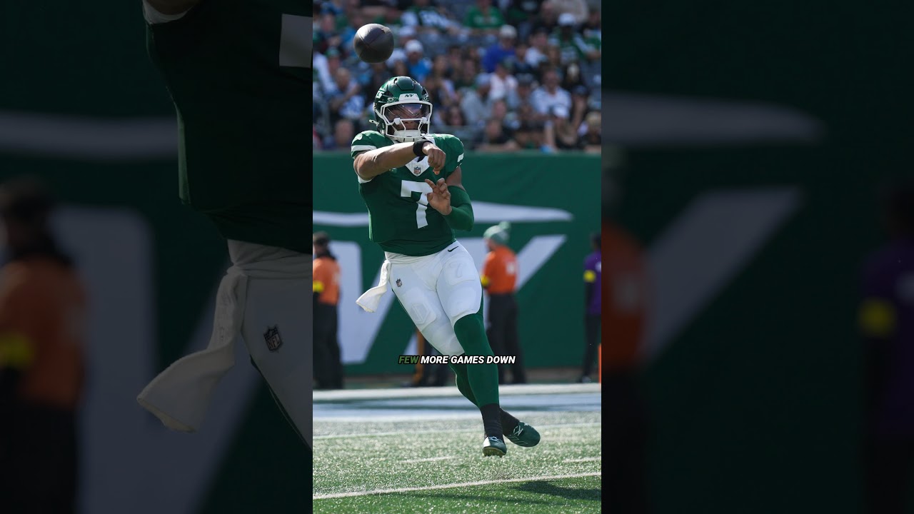 The Justin Fields Era in New York Looks DONE 😳 🔥 #justinfields #fields #nfl #jets #newyorkjets