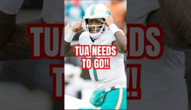 Tua Tagovailoa NEEDS To Go! He’s Why The Dolphins Lost! #shorts #nfl #miamidolphins