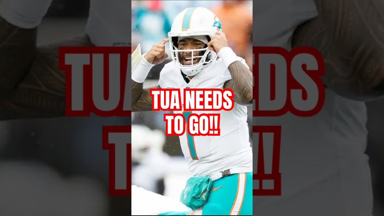 Tua Tagovailoa NEEDS To Go! He’s Why The Dolphins Lost! #shorts #nfl #miamidolphins