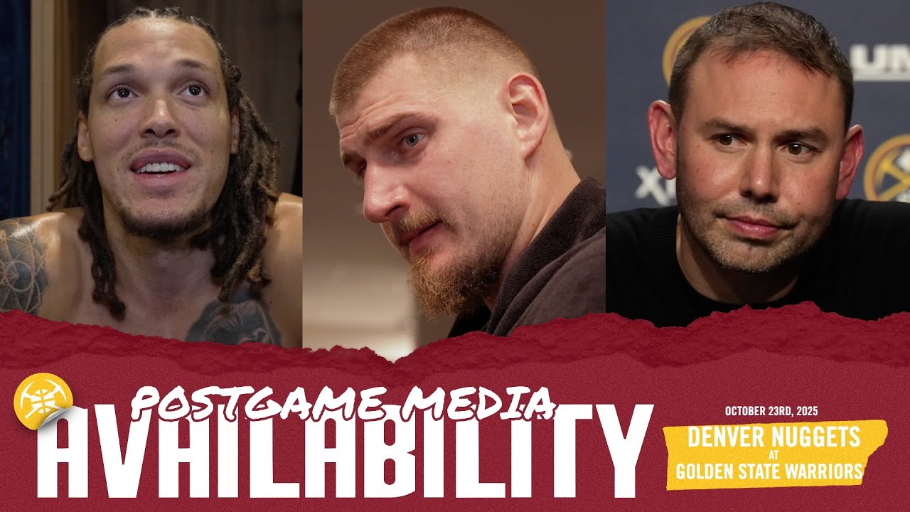 Full Denver Nuggets Postgame Media vs. GSW 🎙