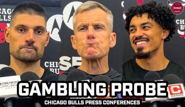 BULLS PRESSERS: Billy Donovan, Nikola Vucevic Speak on NBA GAMBLING SCANDAL