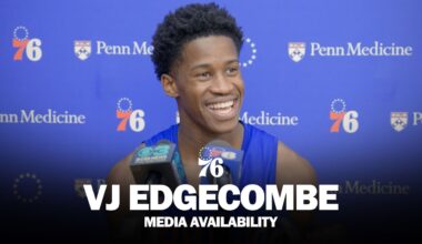 Philadelphia 76ers Practice Media Availability 🎙️ | VJ Edgecombe | 10.24.25
