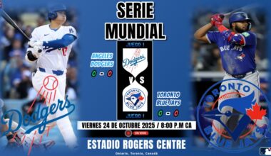 La Gran Batalla: Ángeles Dodgers Vs Toronto Blue Jays En VIVO | Serie Mundial | JUEGO 1