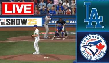 🔴LIVE 🔴Toronto Blue Jays vs Los Angeles Dodgers/October 24/World Series Envivo/MLB THE SHOW 25