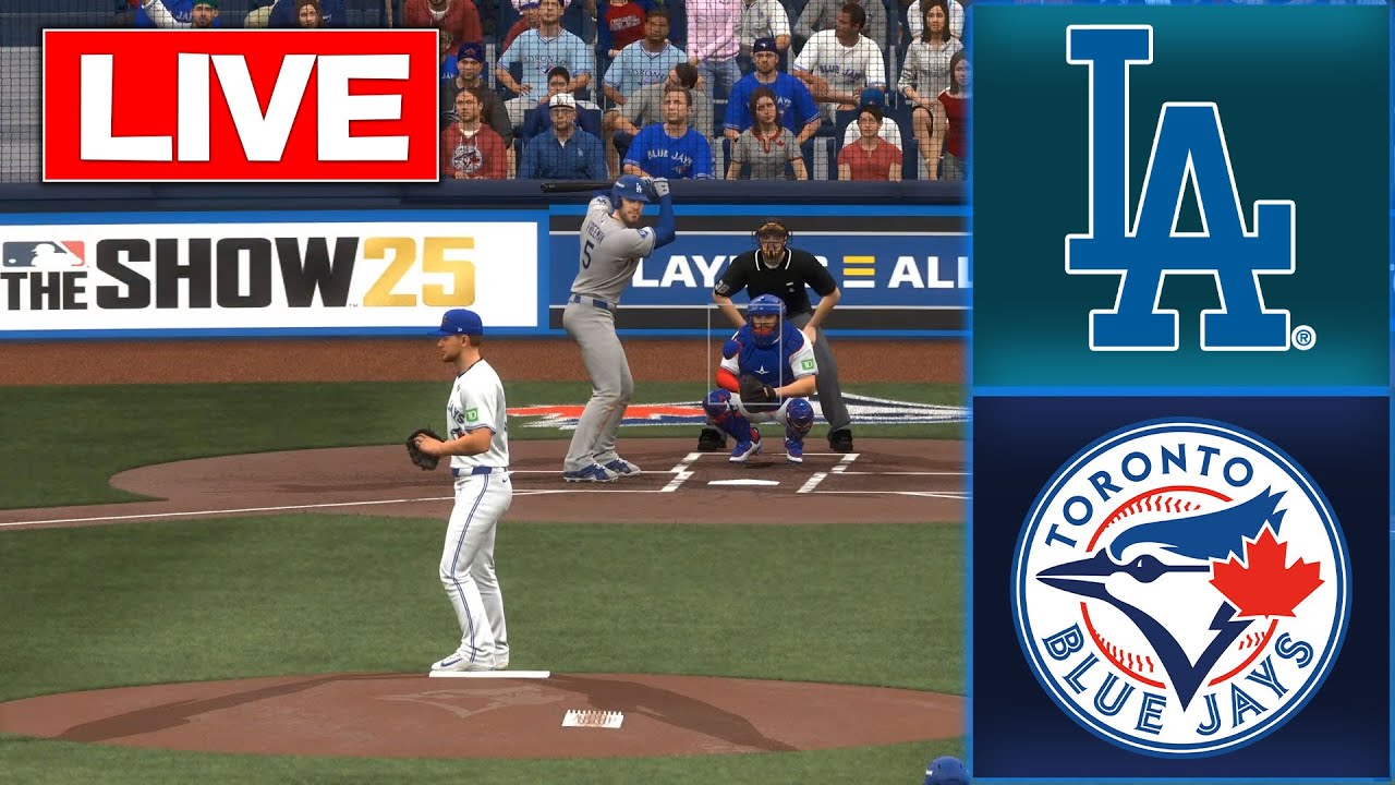 🔴LIVE 🔴Toronto Blue Jays vs Los Angeles Dodgers/October 24/World Series Envivo/MLB THE SHOW 25