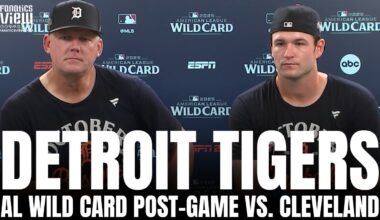 AJ Hinch & Dillon Dingler Recap Detroit Tigers Wild Card Series Win vs. Cleveland, CLUTCH Home Run
