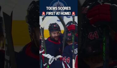 The KID from WINNIPEG gets one at HOME! 🚨✈️