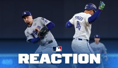 REACTION: Blue Jays score 9 runs in 6th inning in 2025 World Series Game 1 win