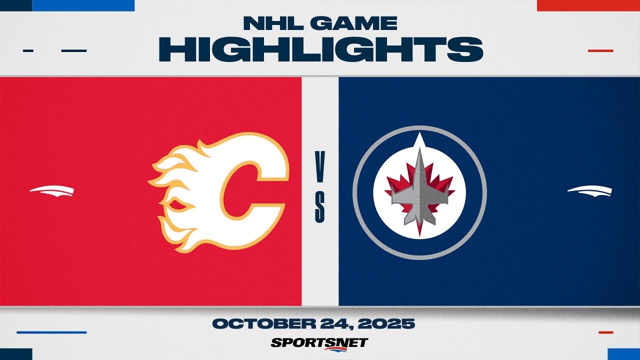 NHL Highlights | Flames vs. Jets - October 24, 2025
