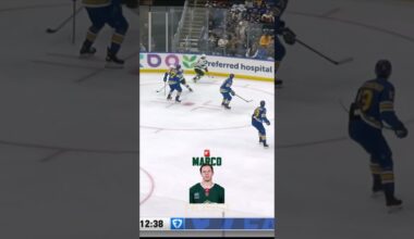 Marco Rossi goal 5 on the night #marcorossi #mnwild #nhl