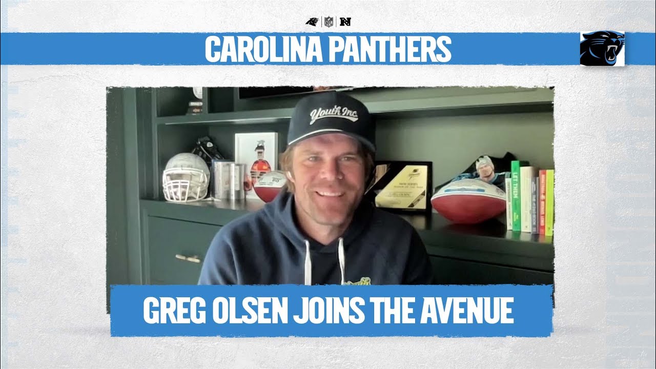 Greg Olsen Interview previewing Week 8 Panthers vs Bills | The Avenue | Carolina Panthers