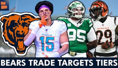 Top 15 Chicago Bears Trade Targets - Placed Into 3 Tiers