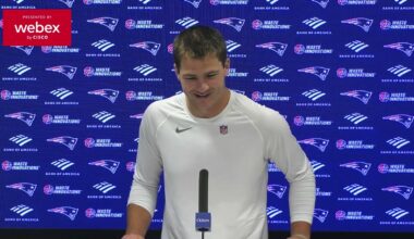 Drake Maye: "You Have to Practice Hard." | Patriots Press Conference