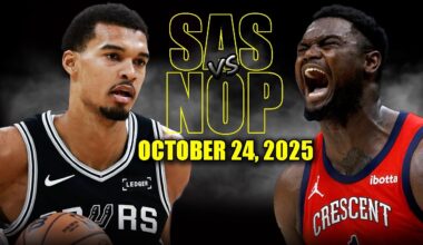 San Antonio Spurs vs New Orleans Pelicans Full Game Highlights - October 24, 2025 | NBA Season