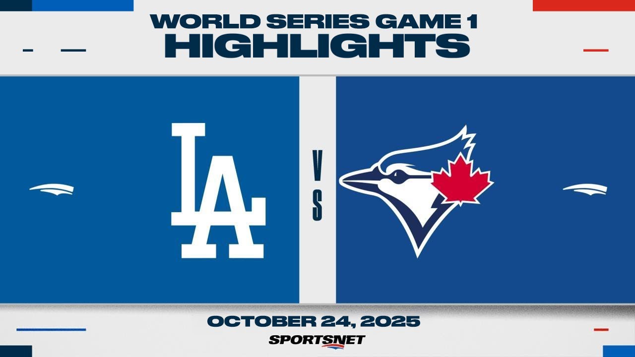 World Series Game 1 Highlights | Dodgers vs. Blue Jays - October 24, 2025