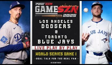 LIVE WORLD SERIES GAME 1: Dodgers vs. Blue Jays Play-by-Play