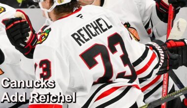 A Video on the Canucks As They Add Lukas Reichel