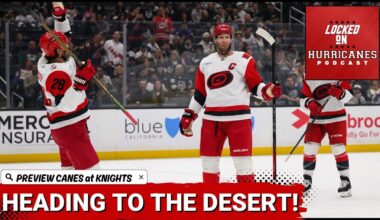 The Carolina Hurricanes Head to the Vegas Desert to Face the Golden Knights