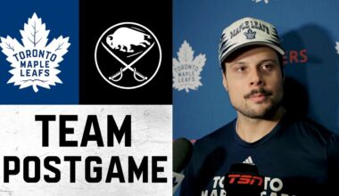 Maple Leafs Full Media Availability | Post Game at Buffalo Sabres | October 24, 2025