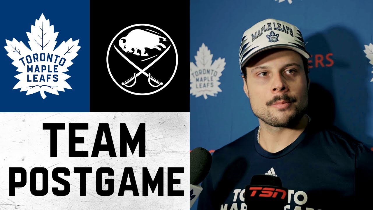 Maple Leafs Full Media Availability | Post Game at Buffalo Sabres | October 24, 2025