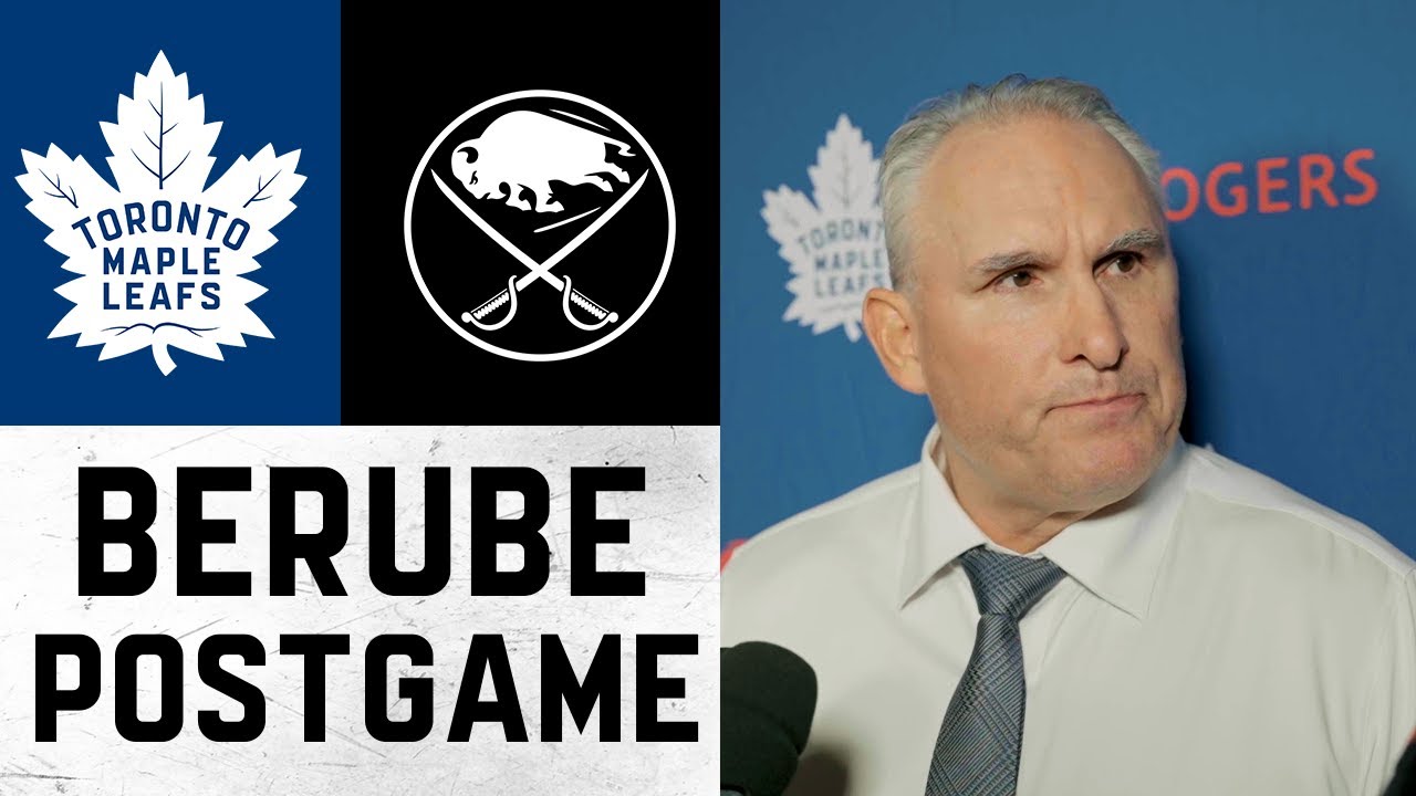 Craig Berube | Post Game at Buffalo Sabres | October 24, 2025