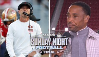 Kyle Shanahan was the MVP for the 49ers against the Falcons - Rodney Harrison | PSNFF | NFL on NBC