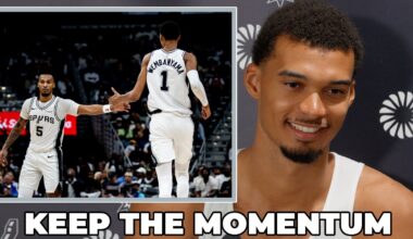 Victor Wembanyama on Spurs Incredible 2-0 Start to the Season