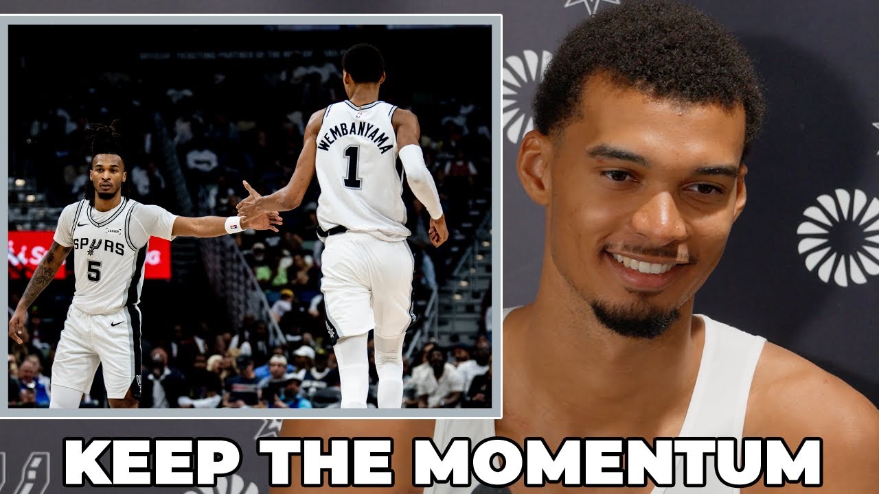 Victor Wembanyama on Spurs Incredible 2-0 Start to the Season