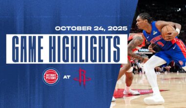 Full Game Highlights l Detroit Pistons vs Houston Rockets #nba #pistons #detroitpistons