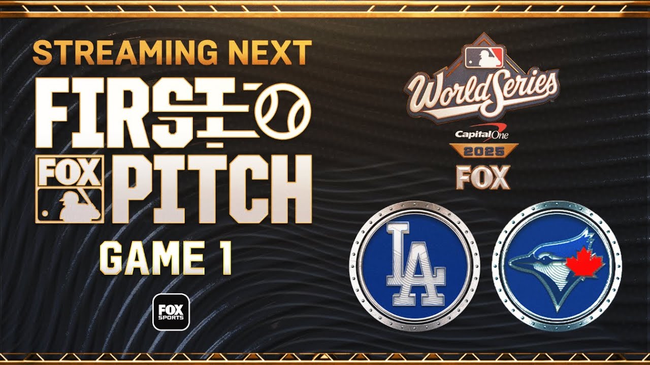 Dodgers at Blue Jays | World Series Game 1 #FirstPitch | MLB on FOX