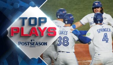 Top MLB Plays of 10/24/25 (5 plays you NEED to see from World Series Game 1 - Dodgers vs. Blue Jays)