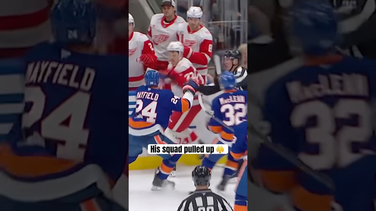 Islanders had Matthew Schaefer's back