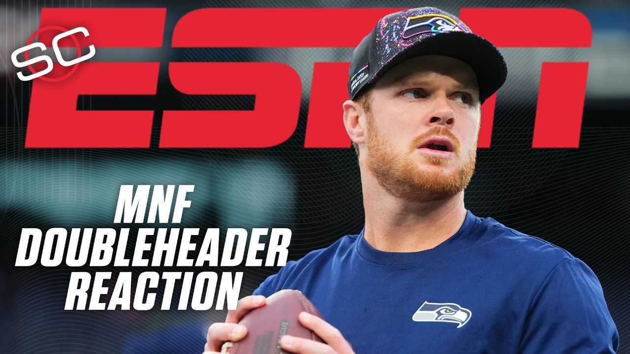 MNF Reaction 🔥 Seahawks & Lions improve to 5-2 after wins | SportsCenter