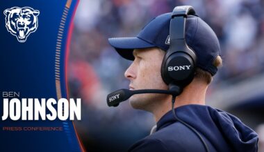 Ben Johnson on Week 7 win over Saints | Chicago Bears