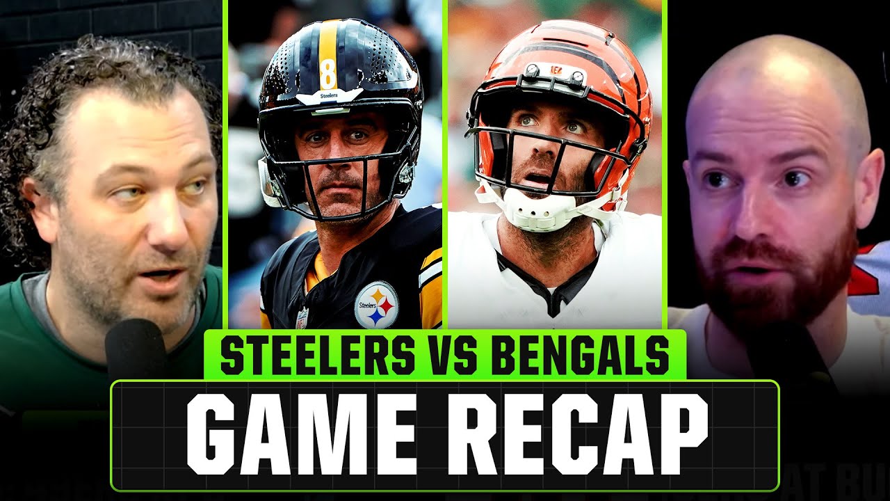 Steelers vs Bengals FULL Review + Reactions