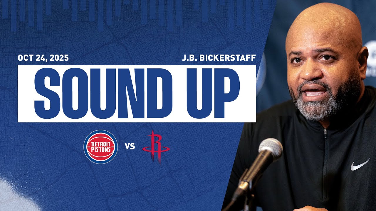 Post-Game Press Conference: J.B. Bickerstaff | Pistons vs Rockets | 10.24.2025