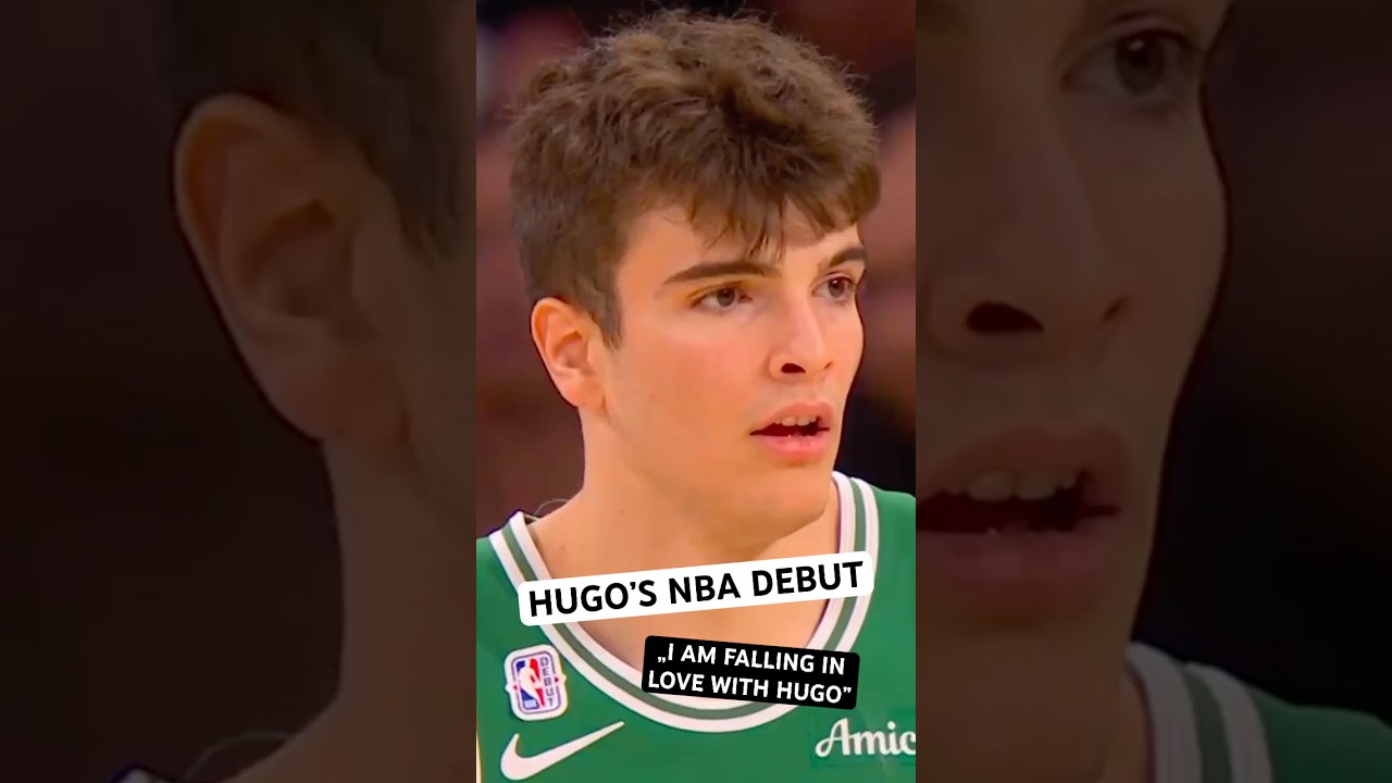 HIGHLIGHTS: Hugo Gonzalez impresses in his NBA debut ☘️ #hugogonzalez #bostonceltics #nba