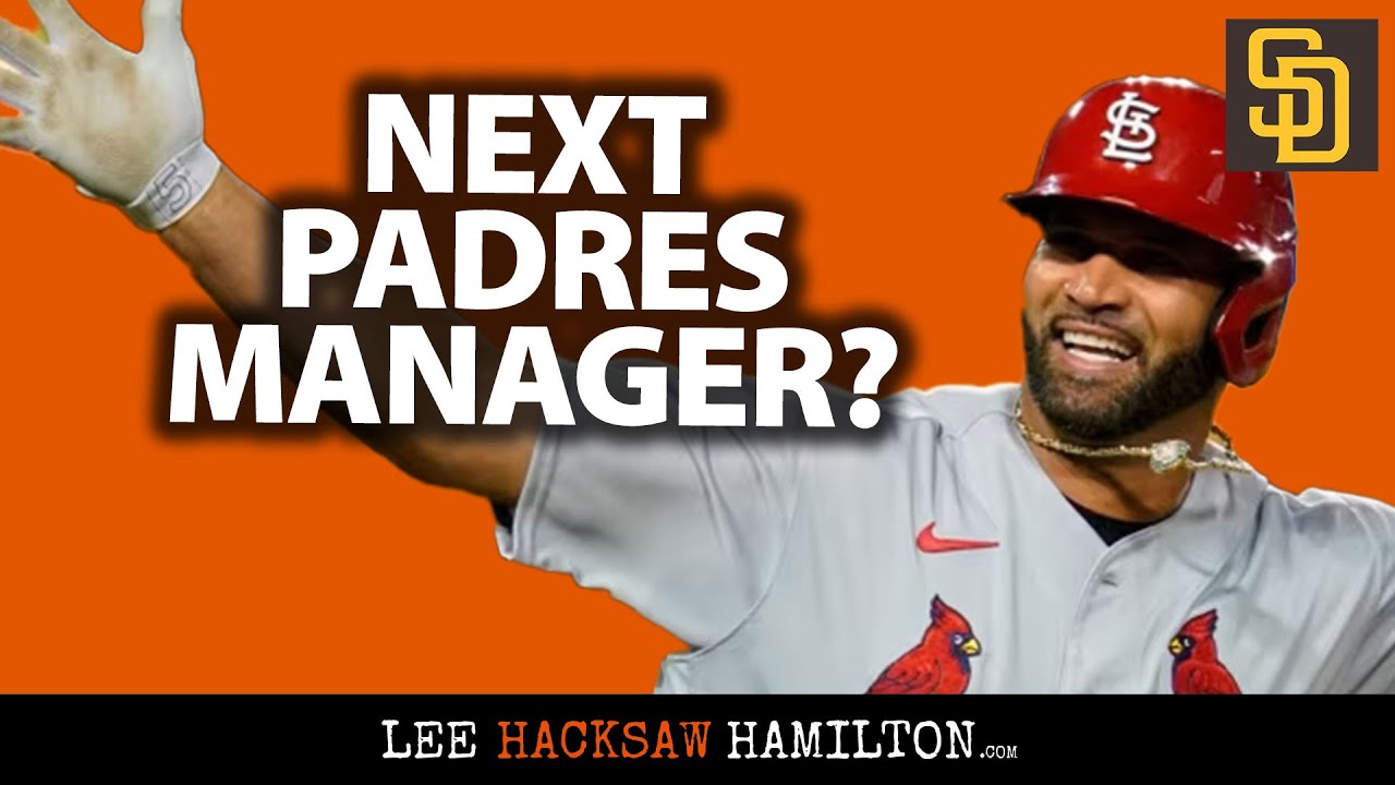 Can Hall of Famer Albert Pujols manage Padres stars Manny Machado, Fernando Tatis Jr?
