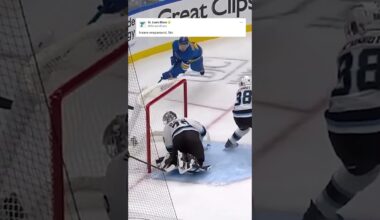 Philip Broberg had a few tricks up his sleeve on this one 🪄 #nhl #blues