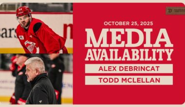 Alex DeBrincat, Todd McLellan Morning Skate Media | Oct. 25, 2025