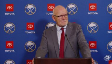 "A Huge Save Can Turn Momentum" | Lindy Ruff Praises Buffalo Sabres Goaltender Alex Lyon After Win
