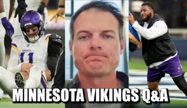 Minnesota Vikings Q&A: Wentz Pain? KOC Questions? What's Up With Darrisaw?