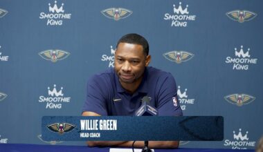 Willie Green interview | Pelicans-Spurs Postgame 10/24/2025