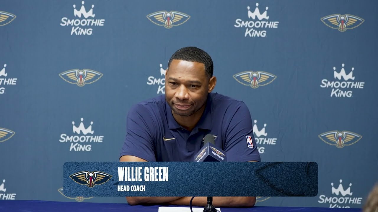 Willie Green interview | Pelicans-Spurs Postgame 10/24/2025