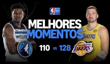 MINNESOTA TIMBERWOLVES 110 X 128 LOS ANGELES LAKERS | HIGHLIGHTS | REGULAR SEASON | NBA 2025-26