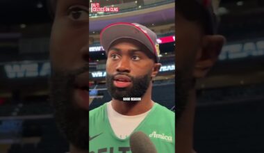 Jaylen Brown Shook His Own Hairline 😭