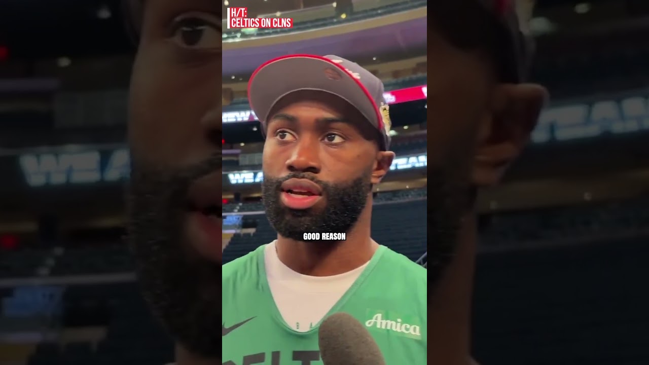 Jaylen Brown Shook His Own Hairline 😭